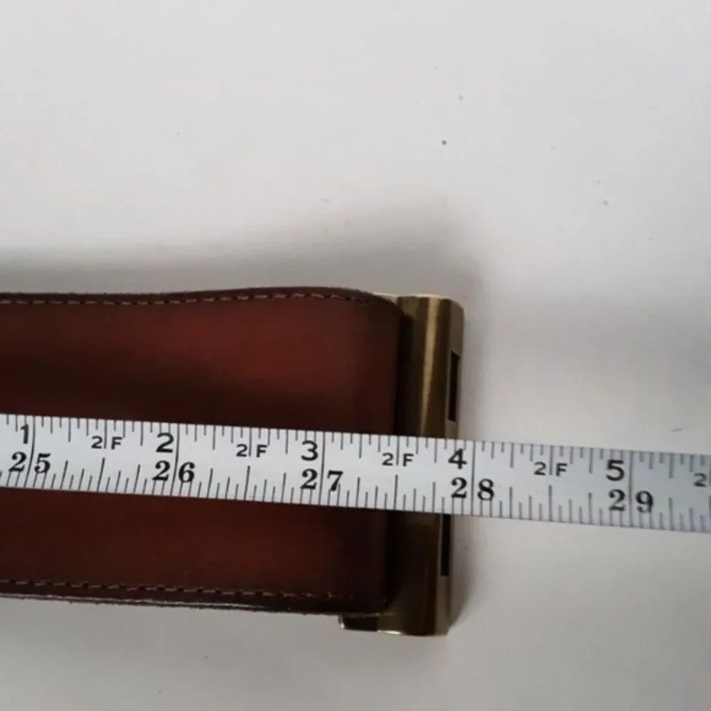 Woven Leather Belt size S
